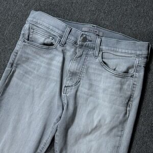 Joe's Jeans Men's Size 30x33 Slim Straight‎ Gray Stretch Denim